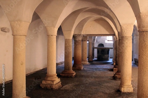 In the crypt of St Anasatasia Cathedral, Zadar photo