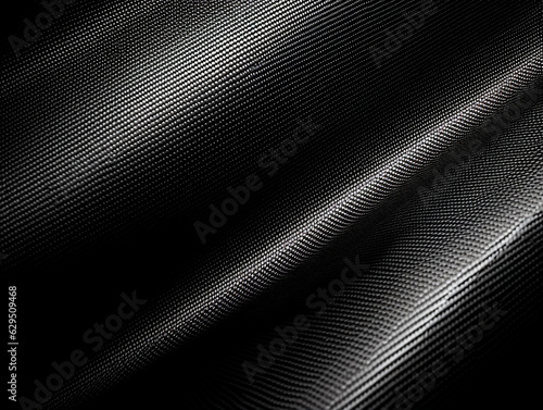 Texture of black carbon fiber, close-up. Abstract background for design.AI generated 