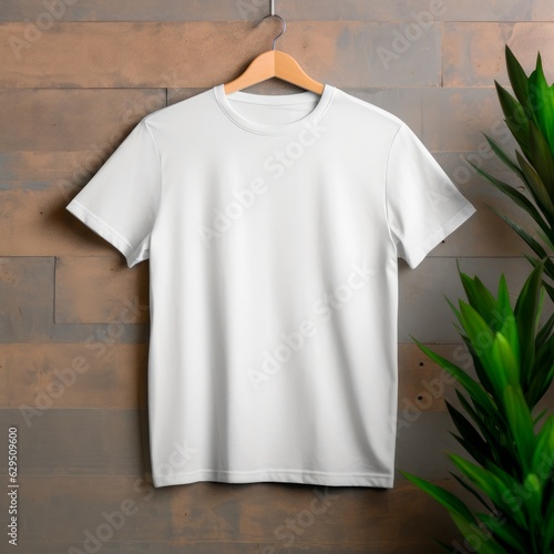 White t-shirt for mockup