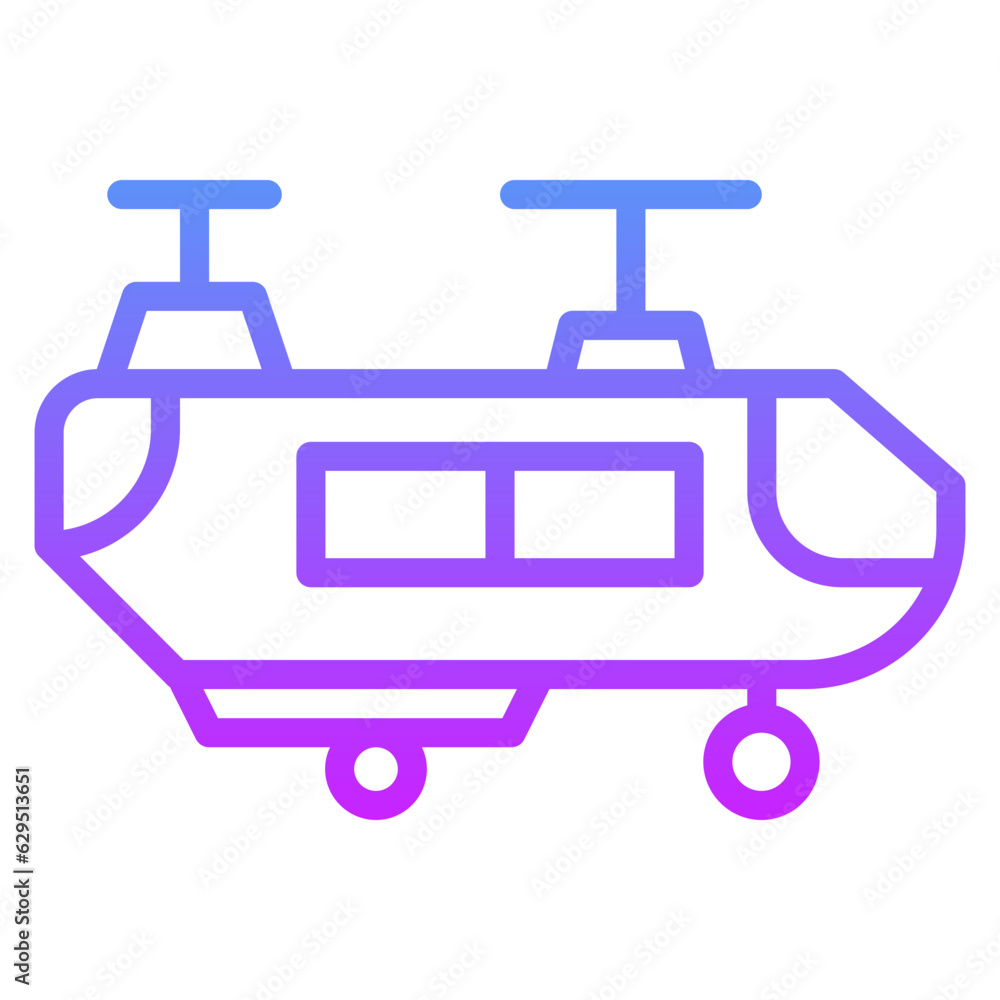 Army Helicopter Icon Army Helicopter Icon