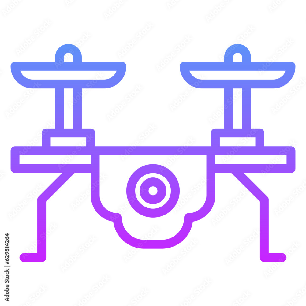 Obraz premium Camera Drone Icon
