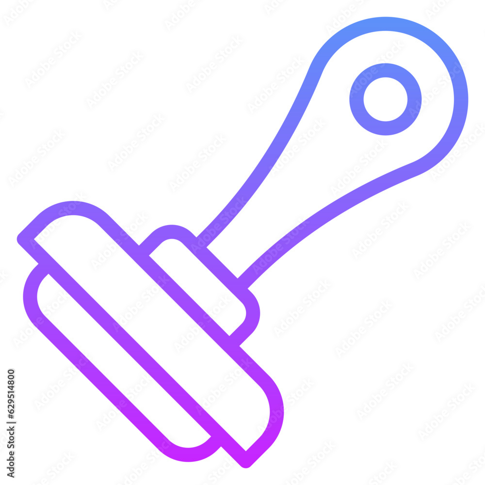 Rubber Stamp Icon Rubber Stamp Icon