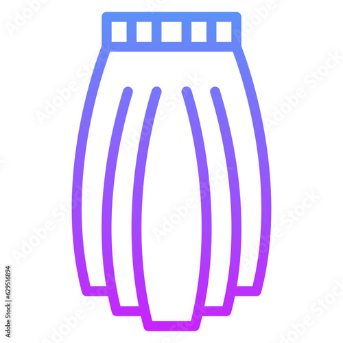 Long Skirt Icon