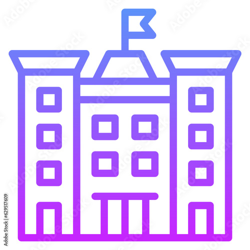 Luxury Hotel Icon
