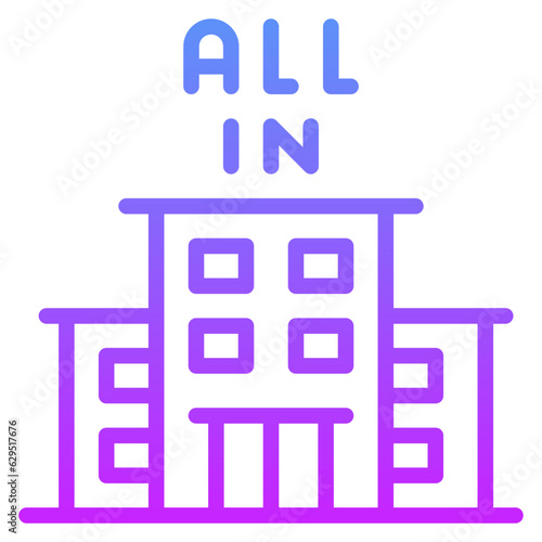 All Inclusive Icon