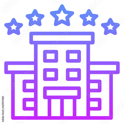 5 Star Hotel Icon