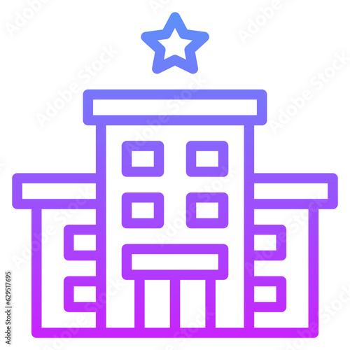 1 Star Hotel Icon