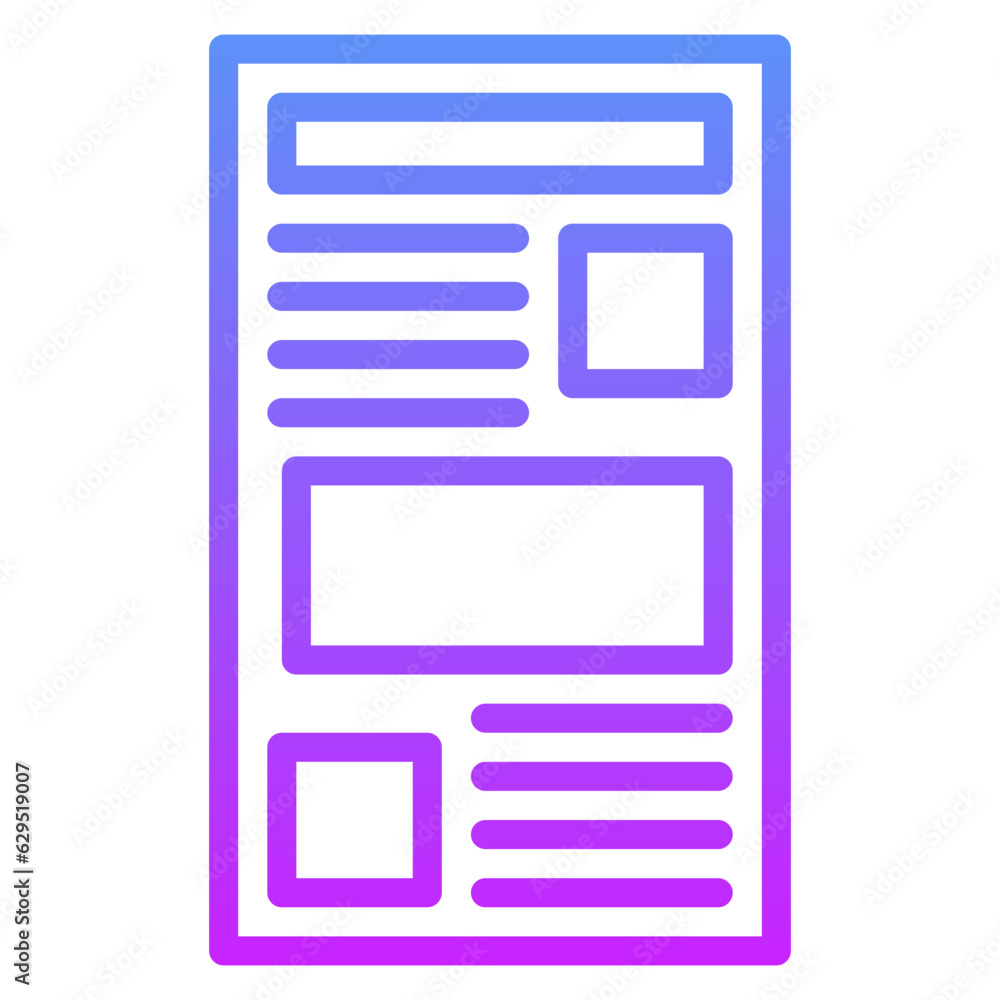 Fototapeta premium Letter Icon
