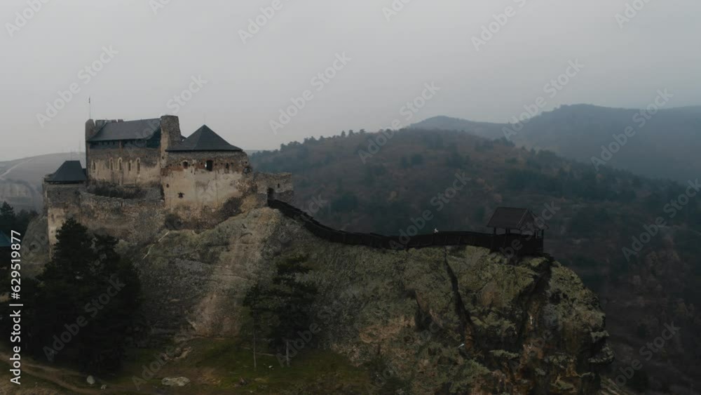 Famous hungarian castle, Boldogkovaralja, historical building Famous hungarian castle, Boldogkovaralja, historical building