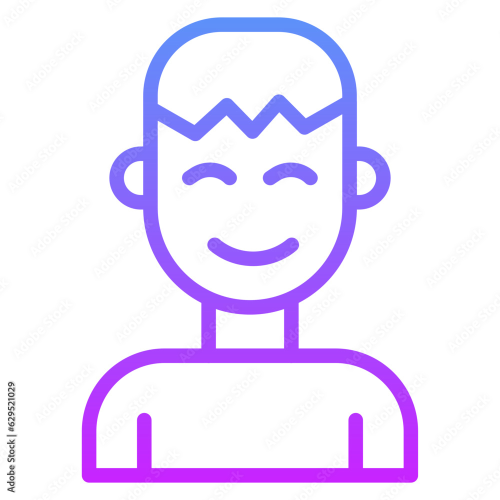 Smiling Man Icon Smiling Man Icon