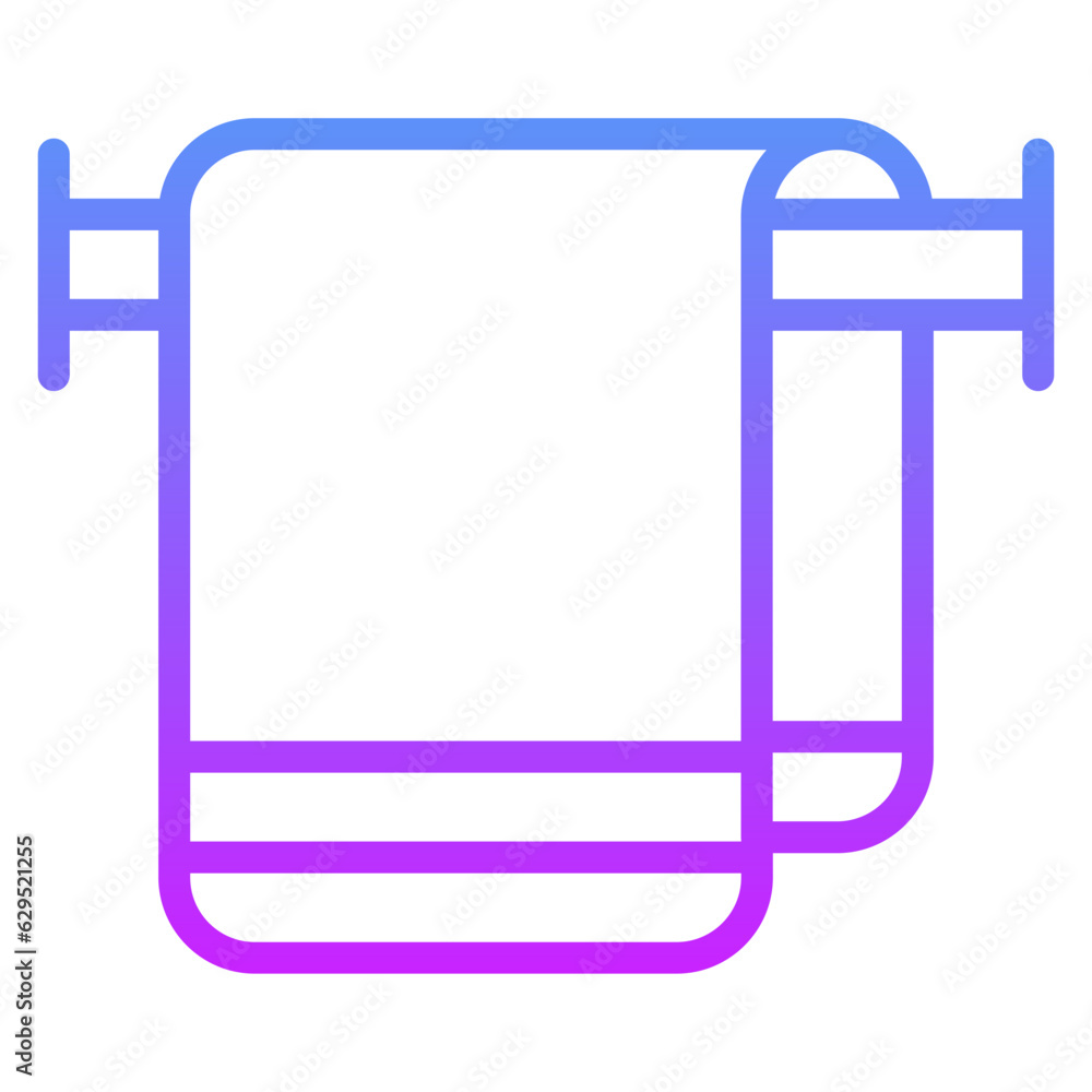 Towel Rack Icon Towel Rack Icon
