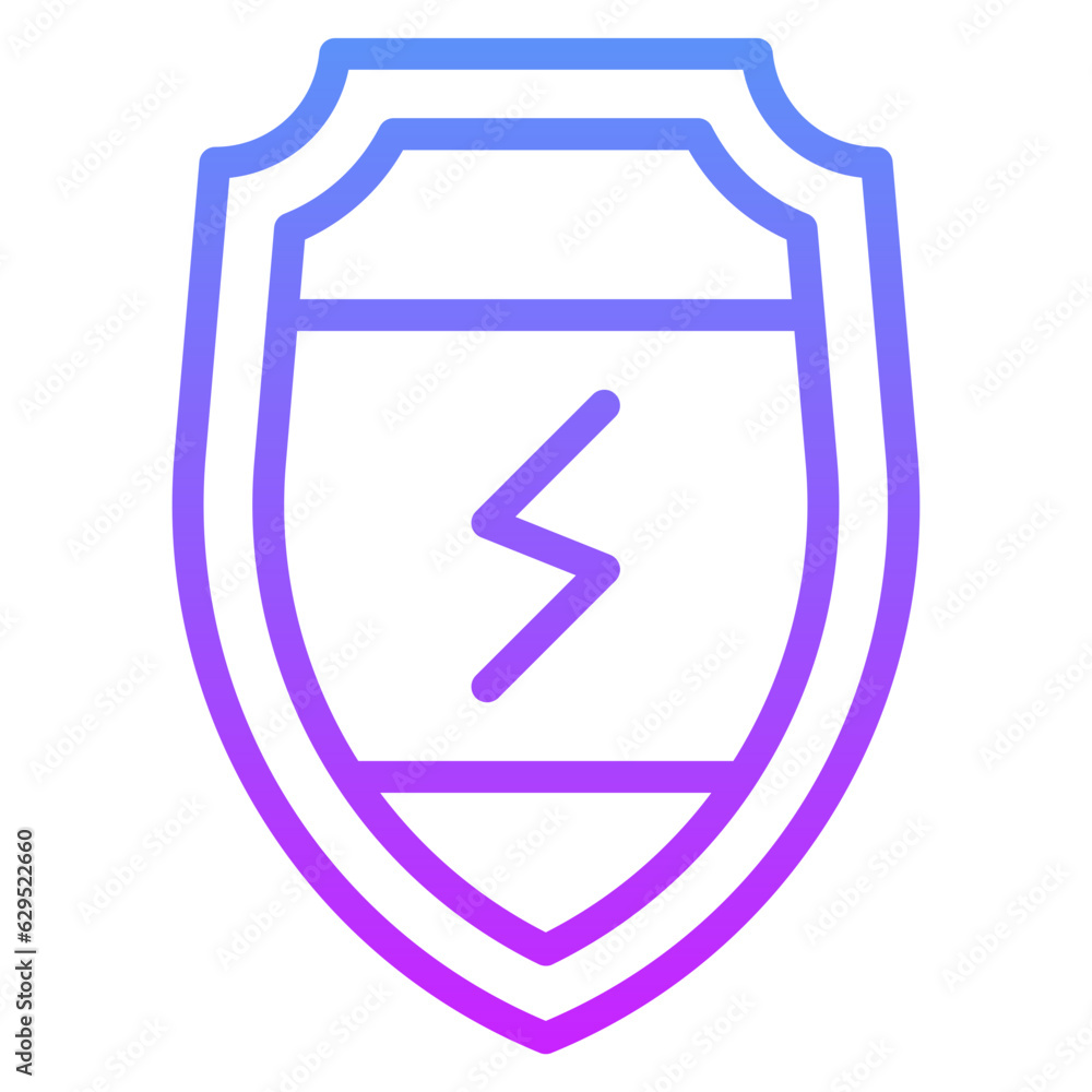 Electricity Protection Icon Electricity Protection Icon