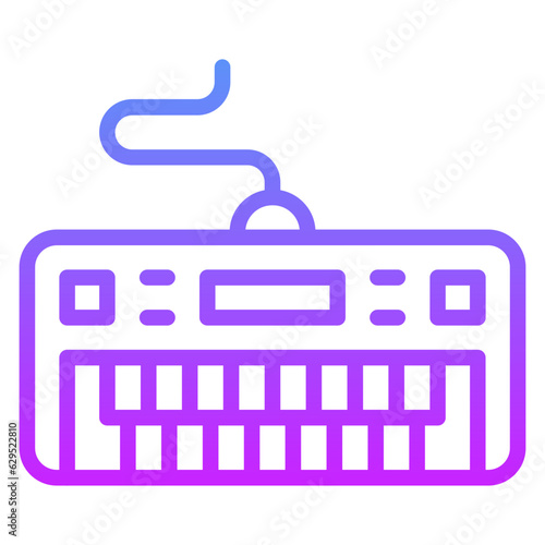 Piano keyboard Icon