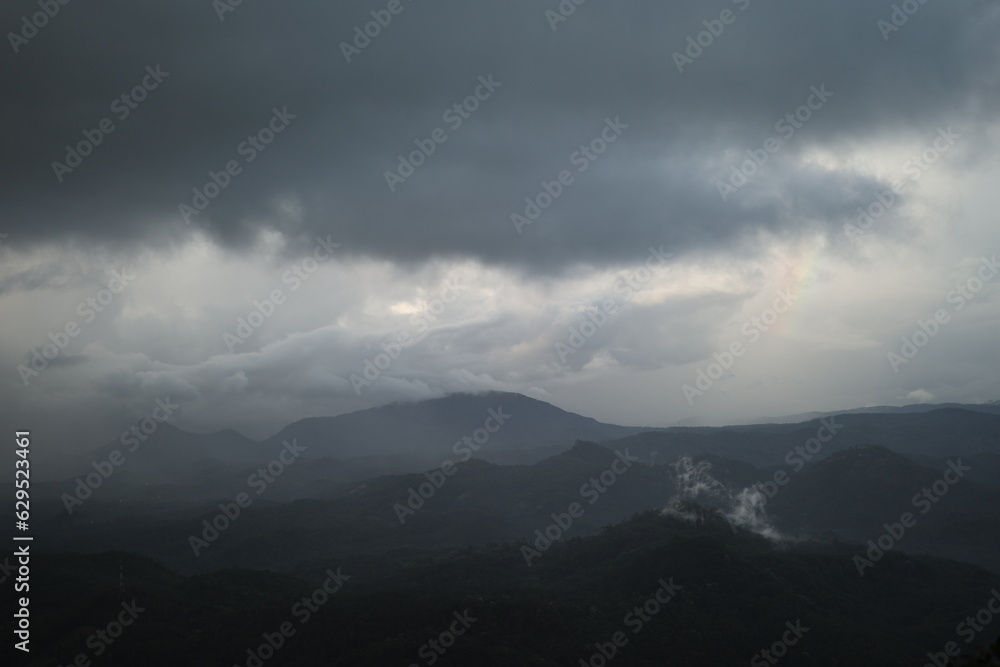 time clouds over the mountains time clouds over the mountains