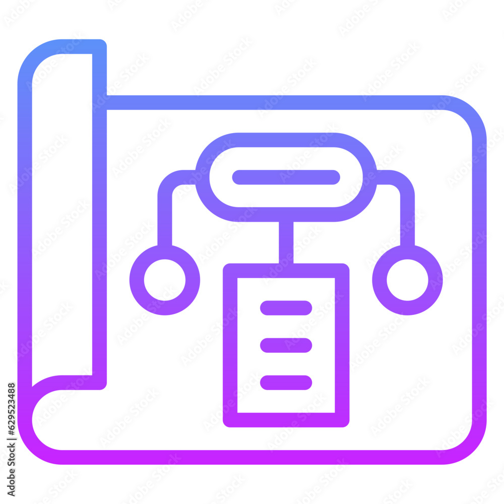 Digital Strategy Icon Digital Strategy Icon