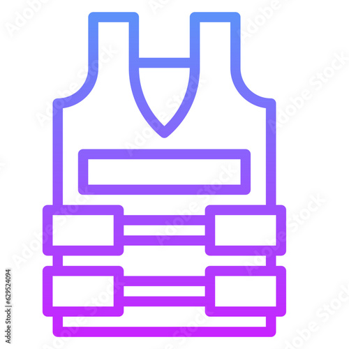 Bullet Proof Vest Icon