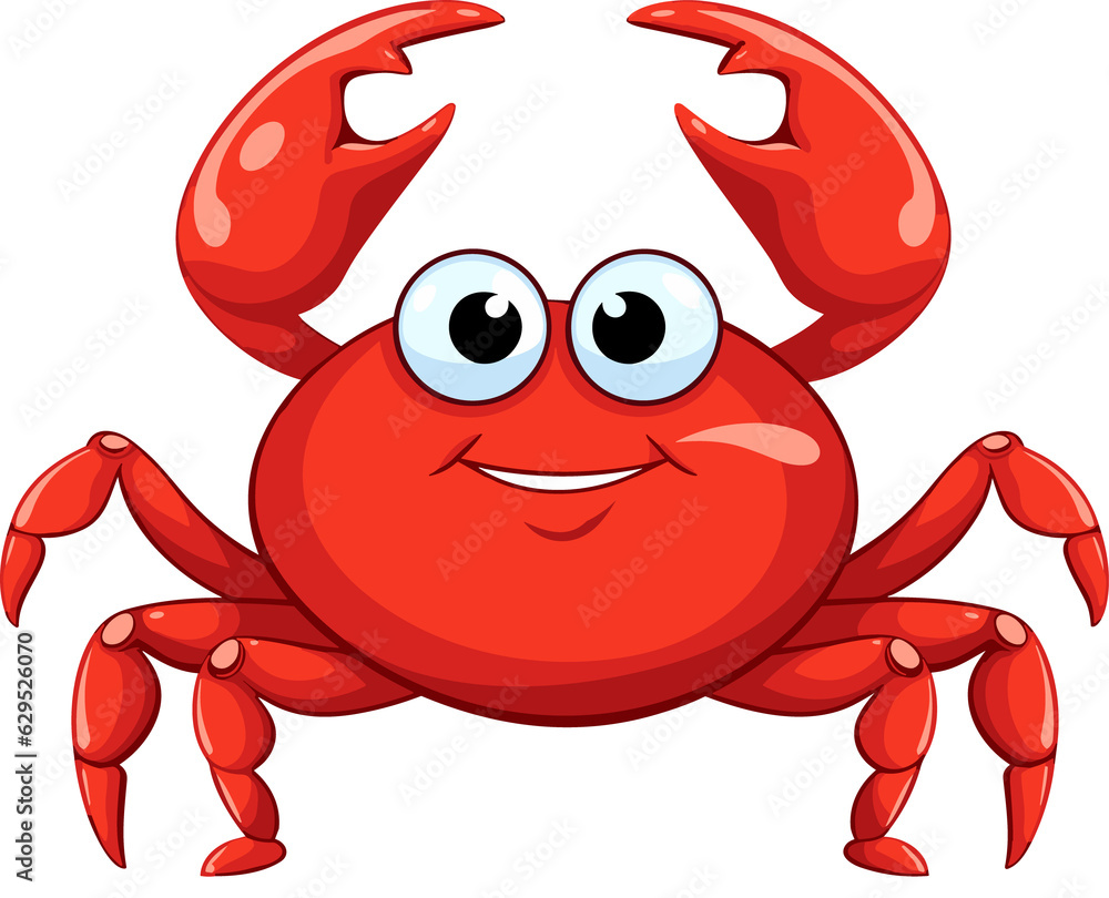 cute crab cartoon flat style illustration. Generative AI
cute crab cartoon flat style illustration. Generative AI