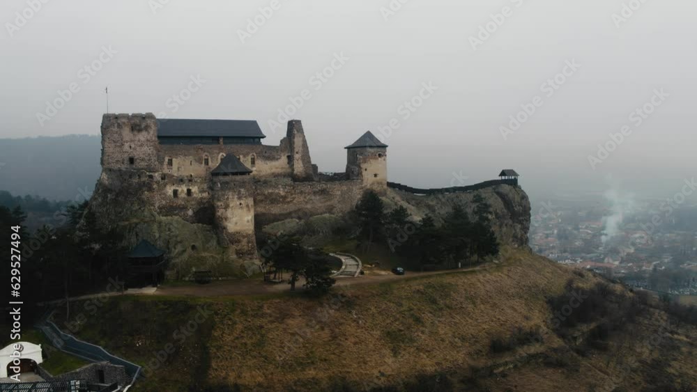 Famous hungarian castle, Boldogkovaralja, historical building Famous hungarian castle, Boldogkovaralja, historical building