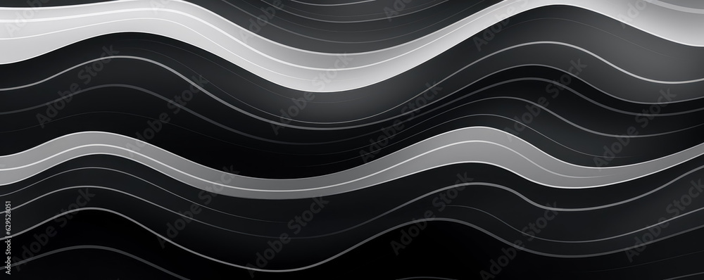 Black and white pattern of wavy shapes, in the style of free brushwork, abstract minimalism appreciator, brush strokes. Black and white pattern of wavy shapes, in the style of free brushwork, abstract minimalism appreciator, brush strokes.