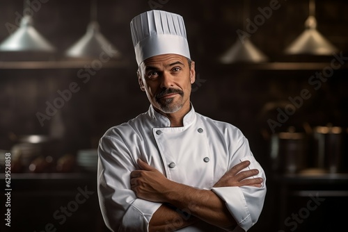 Handsome master chef. Generate Ai
