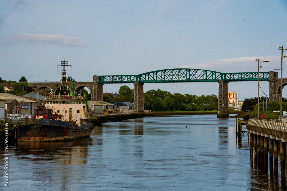 bridge over the river