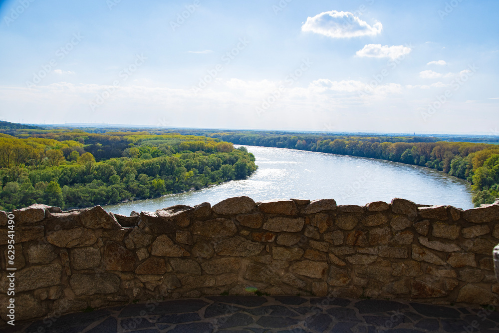 Fototapeta premium view of the river