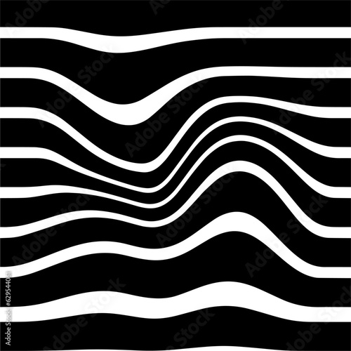 Vector line vector abstract texture background, black white