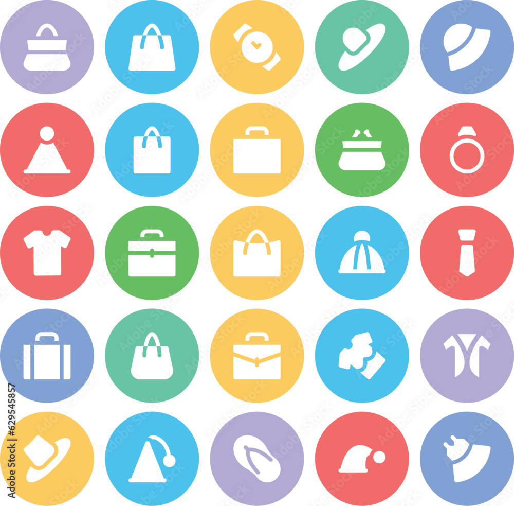 Collection of Fashion Bold Line Icons
Collection of Fashion Bold Line Icons