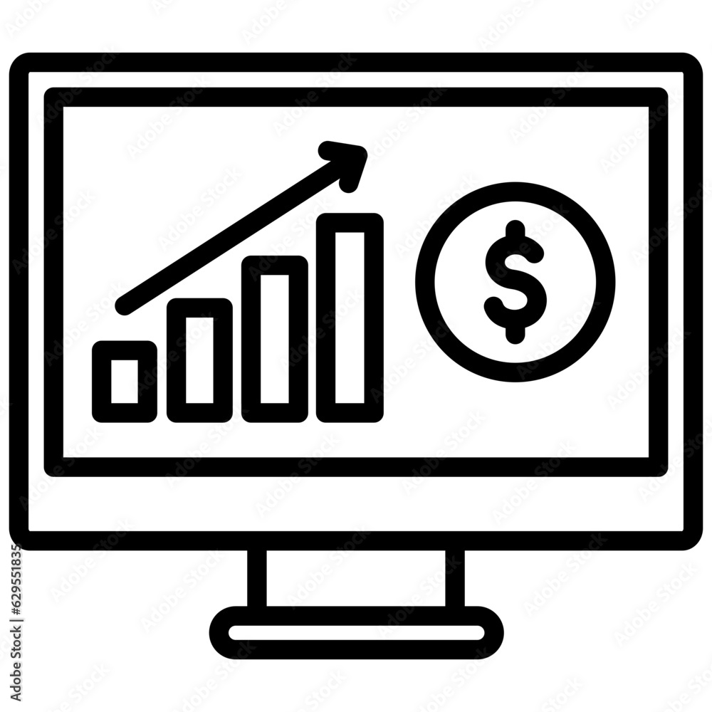 profits icon often used in design, websites, or applications, banner, flyer to convey specific concepts related to project management. profits icon often used in design, websites, or applications, banner, flyer to convey specific concepts related to project management.