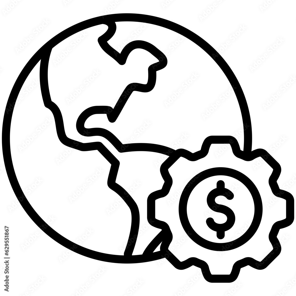 global icon often used in design, websites, or applications, banner, flyer to convey specific concepts related to project management. global icon often used in design, websites, or applications, banner, flyer to convey specific concepts related to project management.