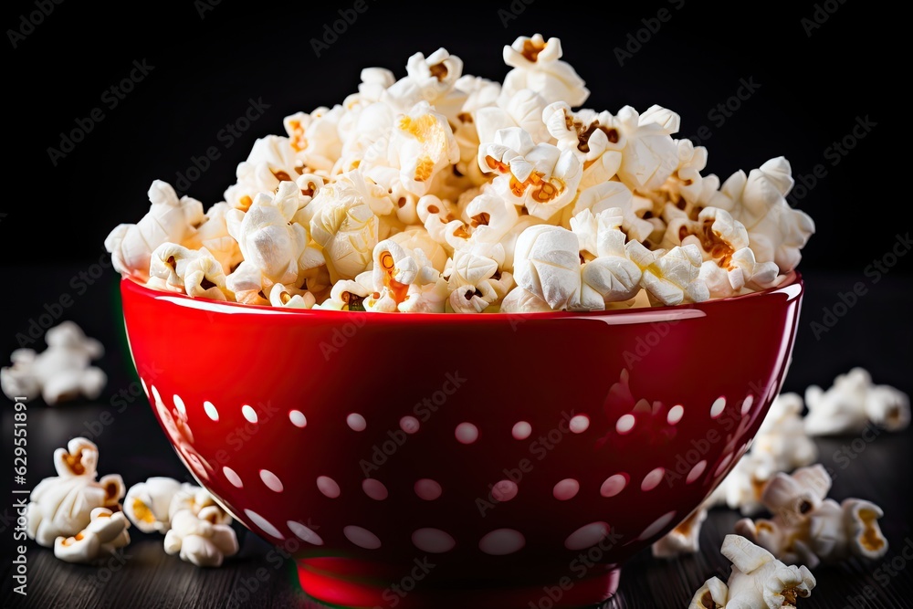 popcorn close up popcorn close up