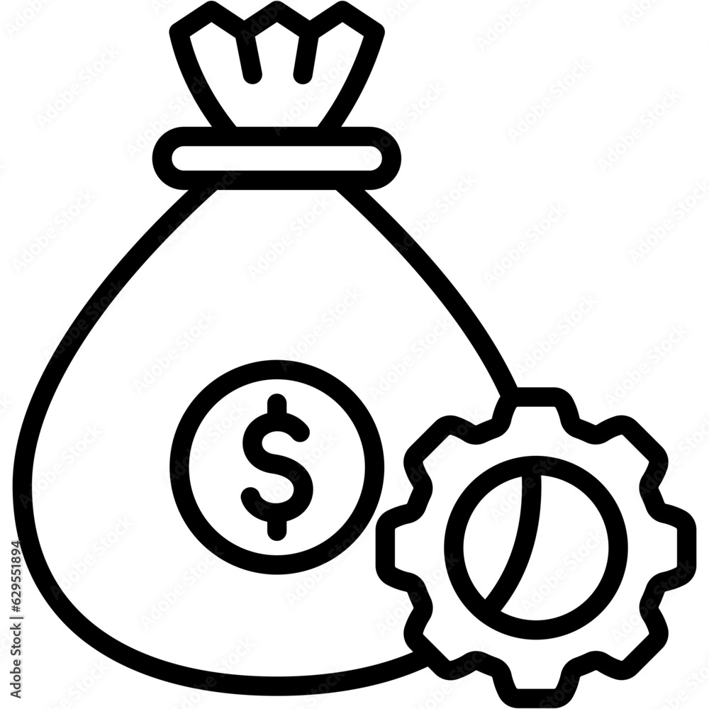 budget icon often used in design, websites, or applications, banner, flyer to convey specific concepts related to project management. budget icon often used in design, websites, or applications, banner, flyer to convey specific concepts related to project management.