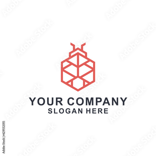 honey bee business logo design