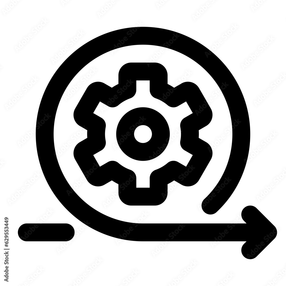 Obraz premium Agile Development Icon