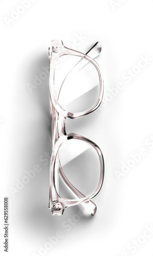 Pink Clear Frame Reading Glasses 1