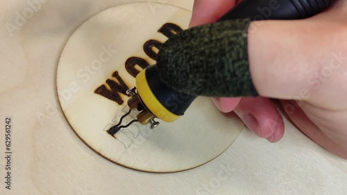 Word wood woodburning part one