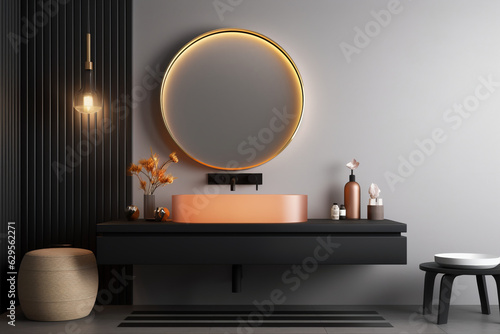 luxury bathroom interior