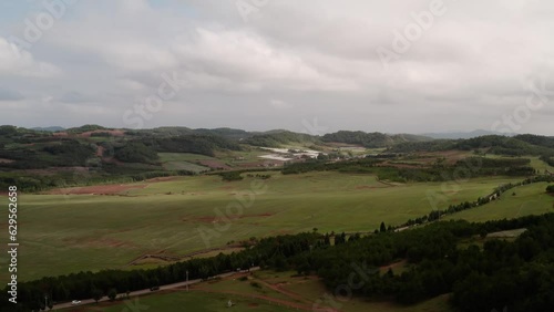 Grass and trees in Xundian, Yunnan, China. photo