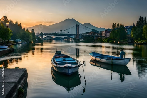 sunset on the river © Torrendo