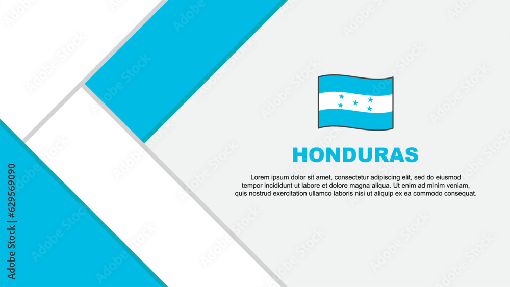 Honduras Flag Abstract Background Design Template. Honduras Independence Day Banner Cartoon Vector Illustration. Honduras Illustration Honduras Flag Abstract Background Design Template. Honduras Independence Day Banner Cartoon Vector Illustration. Honduras Illustration