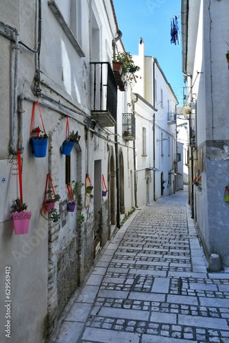 The Molise village of Larino, Italy.