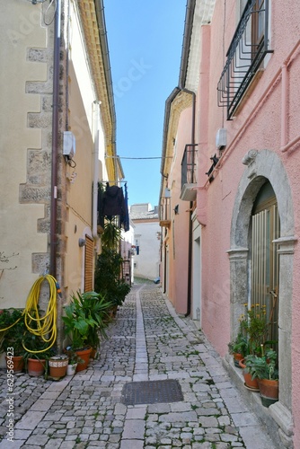 The Molise village of Larino, Italy.