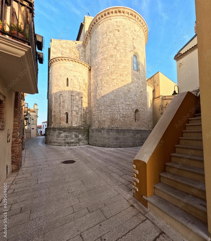 The village of Termoli in Molise, Italy.