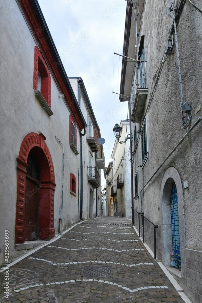 Fototapeta premium The Campanian village of San Lupo, Italy.