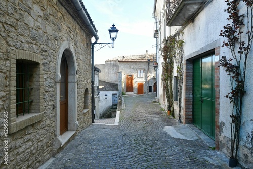 Fototapeta Naklejka Na Ścianę i Meble -  The village of Alberona in Puglia, Italy.