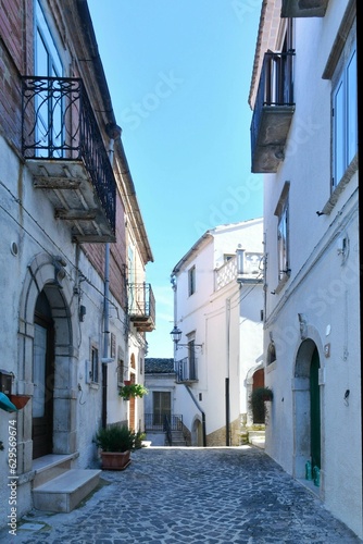 Fototapeta Naklejka Na Ścianę i Meble -  The village of Alberona in Puglia, Italy.