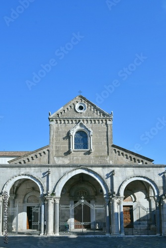 The Campania village of Sessa Aurunca, Italy.