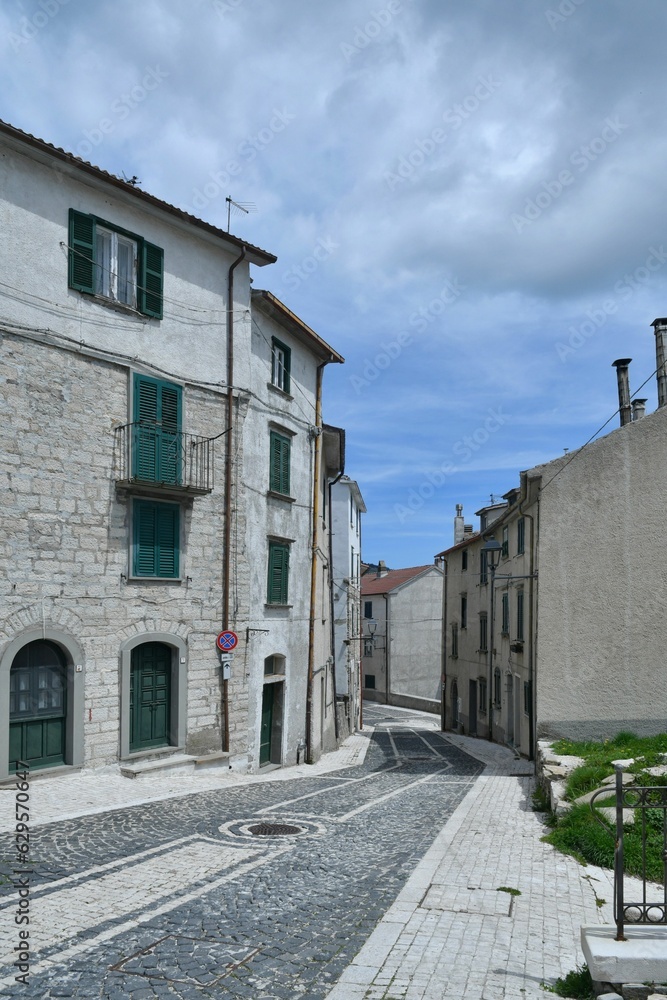 The Molise village of Capracotta, Italy.