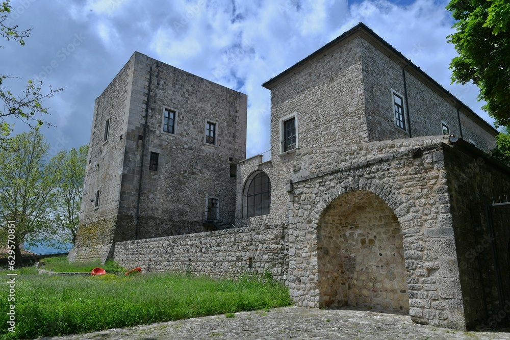 The village of Sant'Angelo dei Lombardi in Campania, Italy.