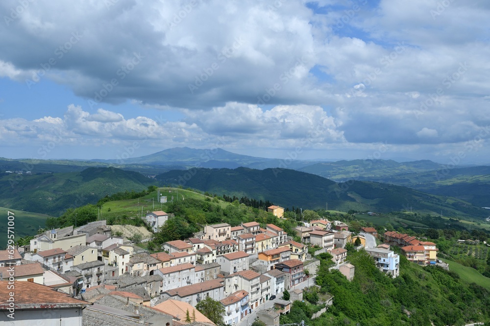 The village of Cairano, Italy.